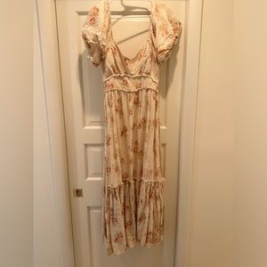 LoveShackFancy floral maxi dress